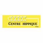 Flèche "Centre Hippique" - jaune - gauche