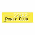 Flèche "Poney Club" - jaune - droite