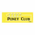 Flèche "Poney Club" - jaune - gauche