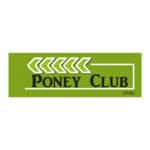 Flèche "Poney Club" - vert - gauche