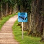 Panneau “Passage de chevaux”