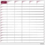 Planning d’alimentation vierge - Bordeaux