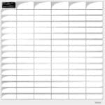 Planning d’alimentation vierge - Noir