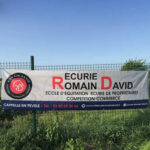 Bâche publicitaire 3 x 0,8 m