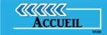 Flèche “Accueil” - Bleu