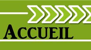 Flèche “Accueil” - Vert