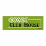 Flèche "Club House" - vert - gauche