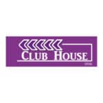 Flèche "Club House" - violet - gauche