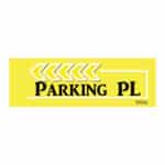 Flèche “Parking poids lourd” - jaune - gauche