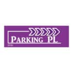 Flèche “Parking poids lourd” - violet - droite