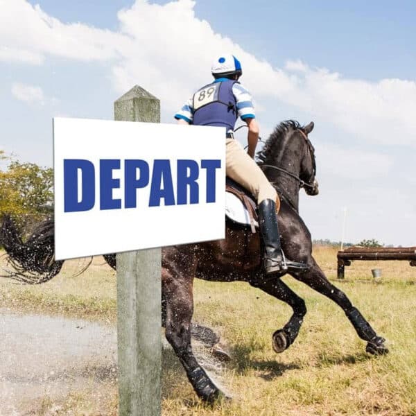 Panneau Départ – Arrivée