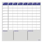 Planning de semaine + notes vétérinaires - Bleu