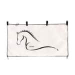 Tenture de box - blanc