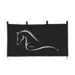 Tenture de box - noir