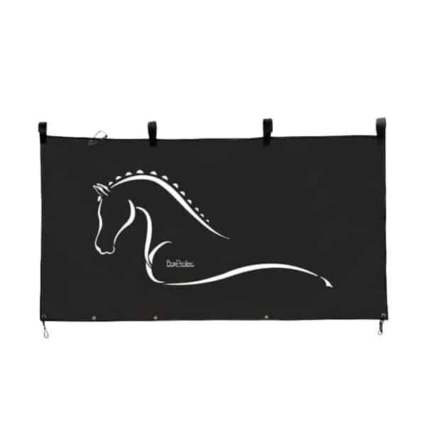 Tenture de box - noir Tenture de box - noir