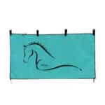 Tenture de box - turquoise