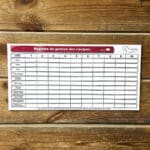 Tableau de gestion des casques