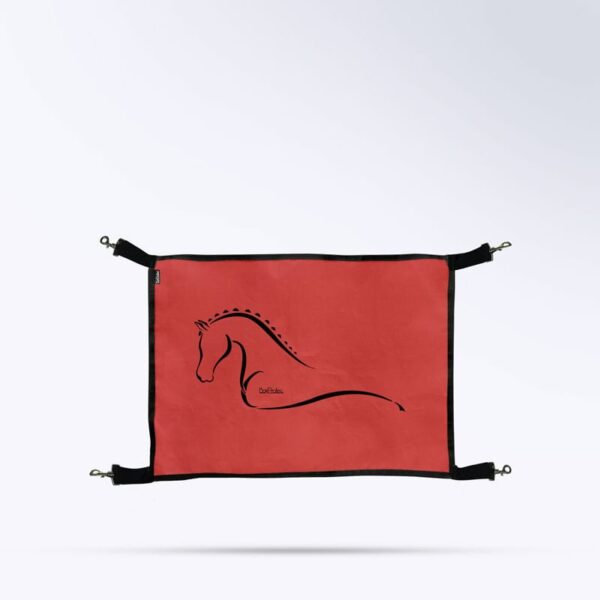 Porte de box - rouge Porte de box - rouge