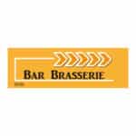 Flèche “Bar Brasserie” - orange - droite