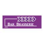 Flèche “Bar Brasserie” - violet - droite