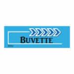 Flèche "Buvette" - bleu - droite