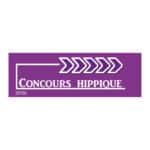 Flèche "Concours Hippique" - violet - droite