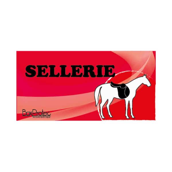 Panneau "Sellerie" - Rouge