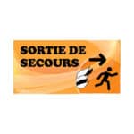 Panneau “Sortie de secours” - orange