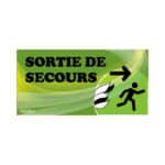 Panneau “Sortie de secours” - vert