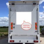 Logo floquage camion