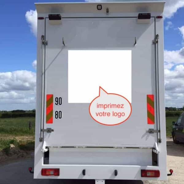 Logo floquage camion