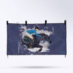 Tenture de box dessin de cavalier