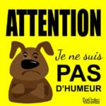 Panneau “Attention au chien"