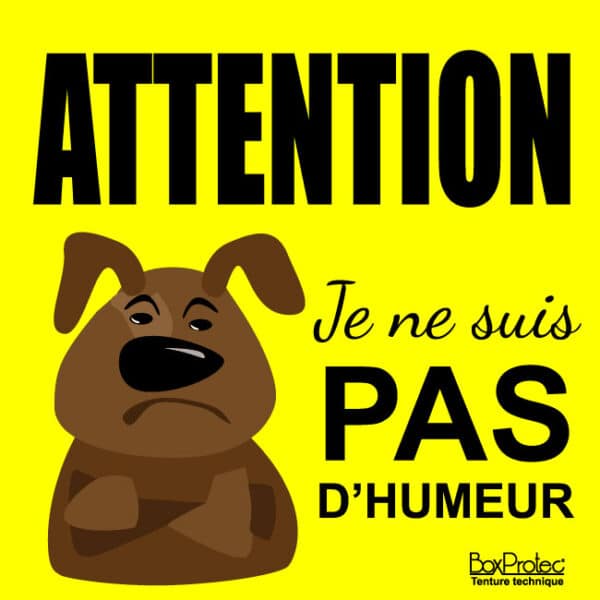 Panneau “Attention au chien"