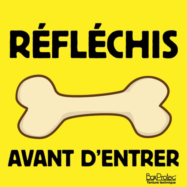 Panneau “Attention au chien"