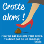 Panneau "Crotte alors !"