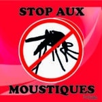 Panneau “Stop aux moustiques” - rouge