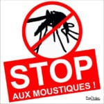 Panneau “Stop aux moustiques”