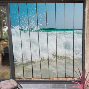 Moustiquaire de porte personnalisable - 200 cm