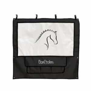 Tenture de box PRO 1 BoxProtec noir et blanc