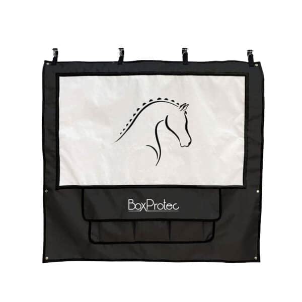 Tenture de box PRO 1 BoxProtec noir et blanc