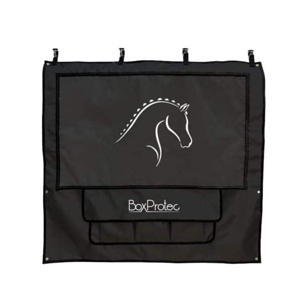 Tenture de box PRO 1 BoxProtec noir et noir