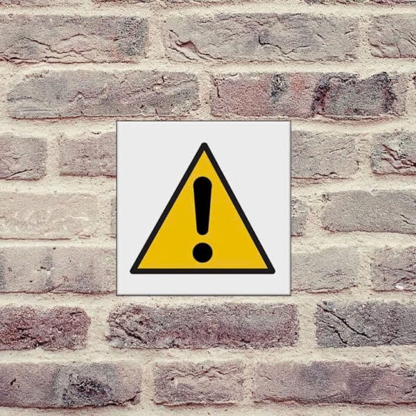 Panneau "Danger général"