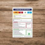 Panneau consigne de sécurité