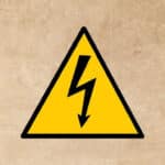 Panneau “Danger électrique”