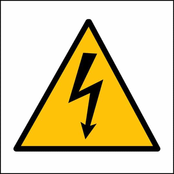 Panneau “Danger électrique” - carré Panneau “Danger électrique” - carré
