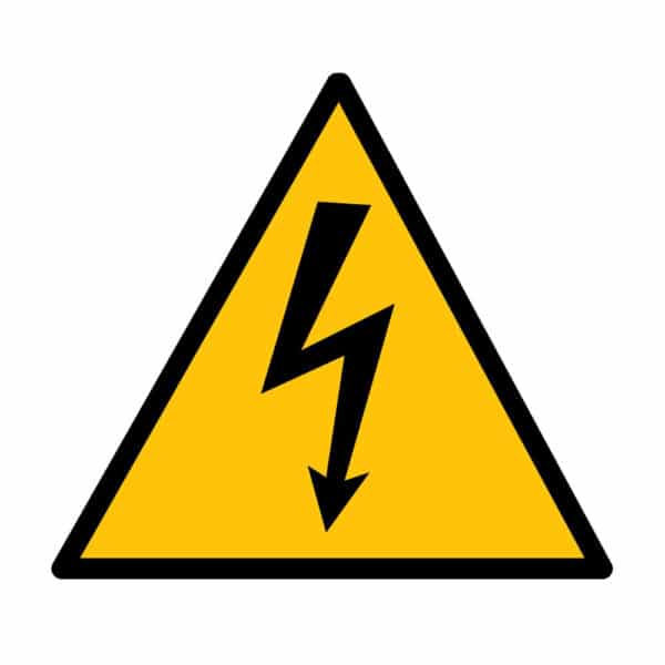 Panneau “Danger électrique” - triangle