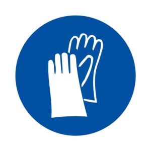 Panneau “Protection des mains obligatoire”