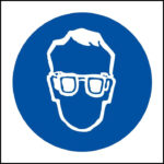 Panneau “Protection des yeux obligatoire”