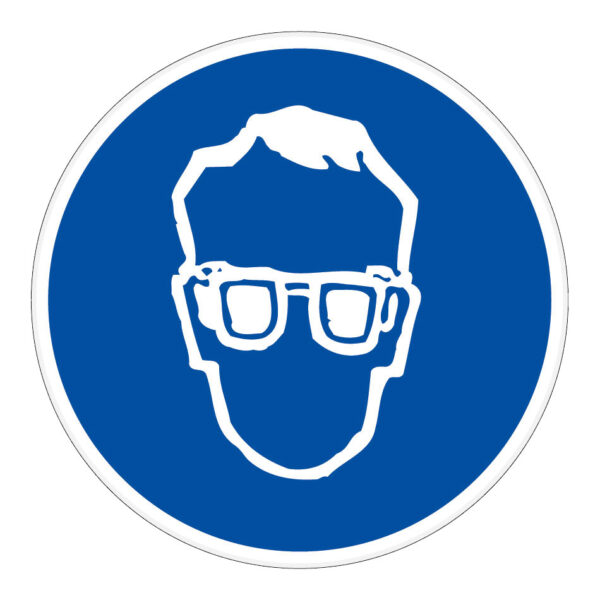 Panneau “Protection des yeux obligatoire”